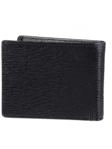 Calvin Klein Men's RFID Blocking Leather Bifold Wallet - Black
